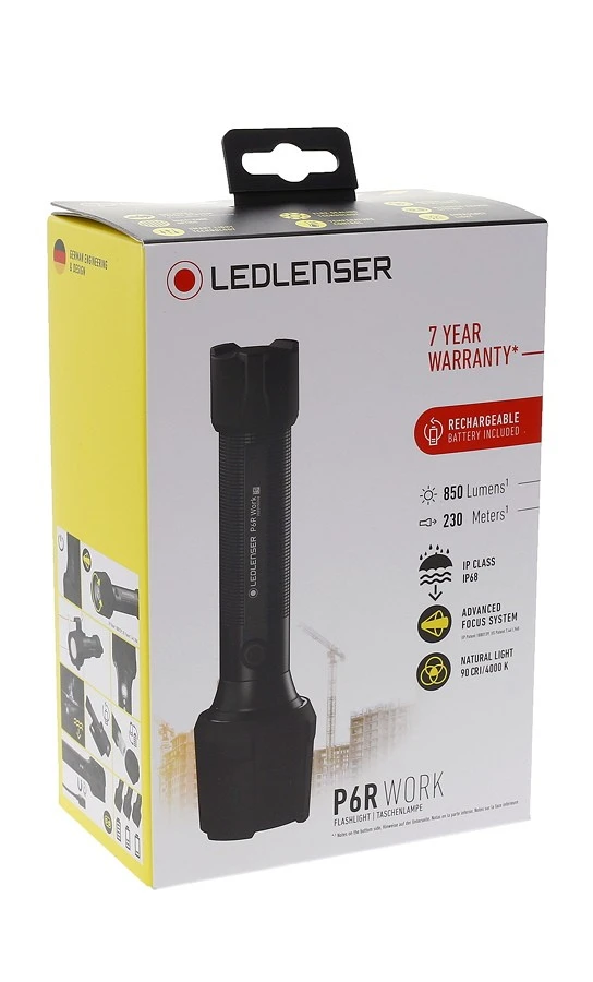 Ledlenser P6R Work Arbeitstaschenlampe P6R Work Arbeitstaschenlampe 7 Ledlenser P6R Work Arbeitstaschenlampe P6R Work Arbeitstaschenlampe – Bild 5