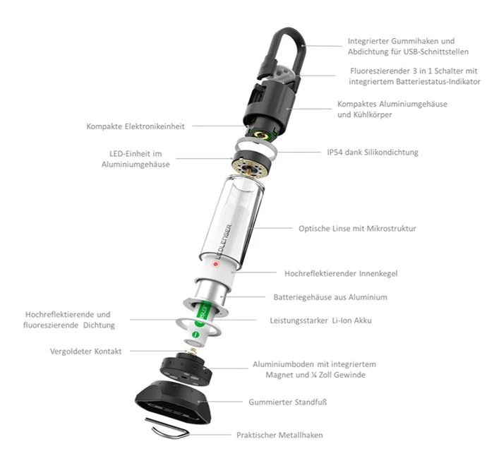 Ledlenser ML6 - Laterne ML6 - Laterne 6 Ledlenser ML6 - Laterne ML6 - Laterne – Bild 4
